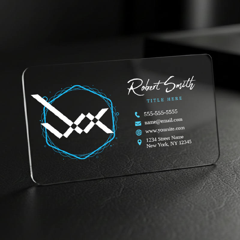 Premium 30mil Plastic Business Cards by Luxor